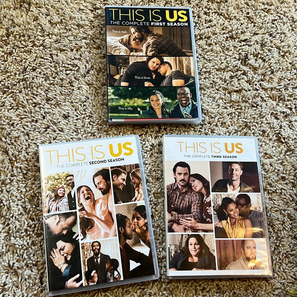 LIKE NEW “This Is Us” Seasons 1-3 DVD Collection!